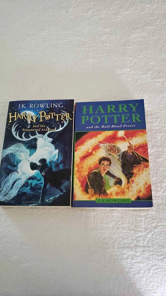 Harry Potter and the Prisoner of Azkaban & Half-Blood Prince Boo