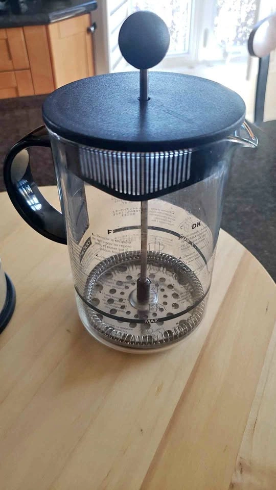 Set of Bodum French Coffee Press & Milk Frother
