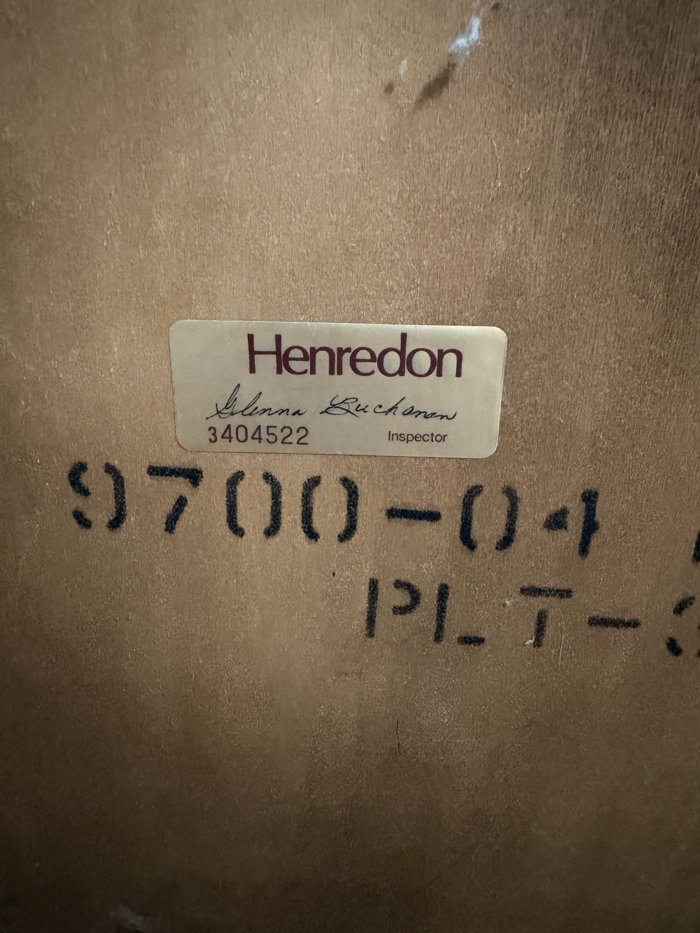 Vintage 1983 Henredon Aston Court Chippendale Mahogany Mirror - photo 3