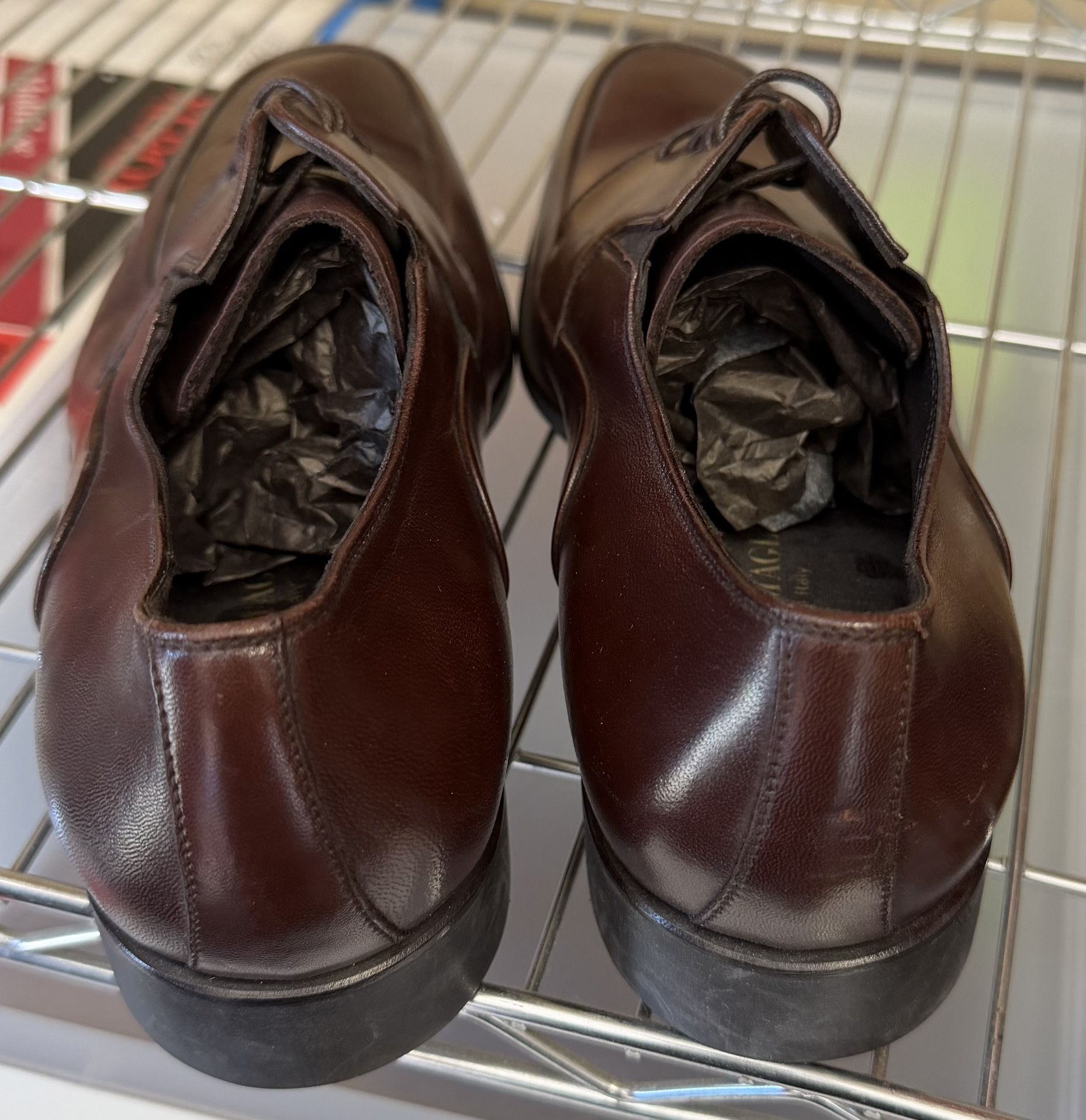Bruno Magli Leather Lace-up Shoes 8.5M - photo 2