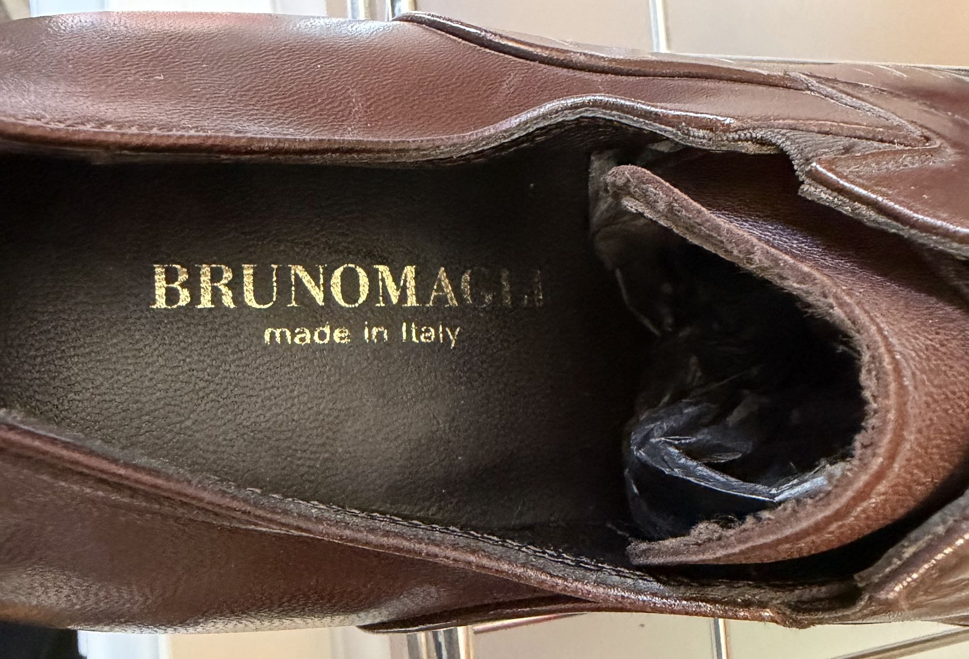 Bruno Magli Leather Lace-up Shoes 8.5M - photo 4