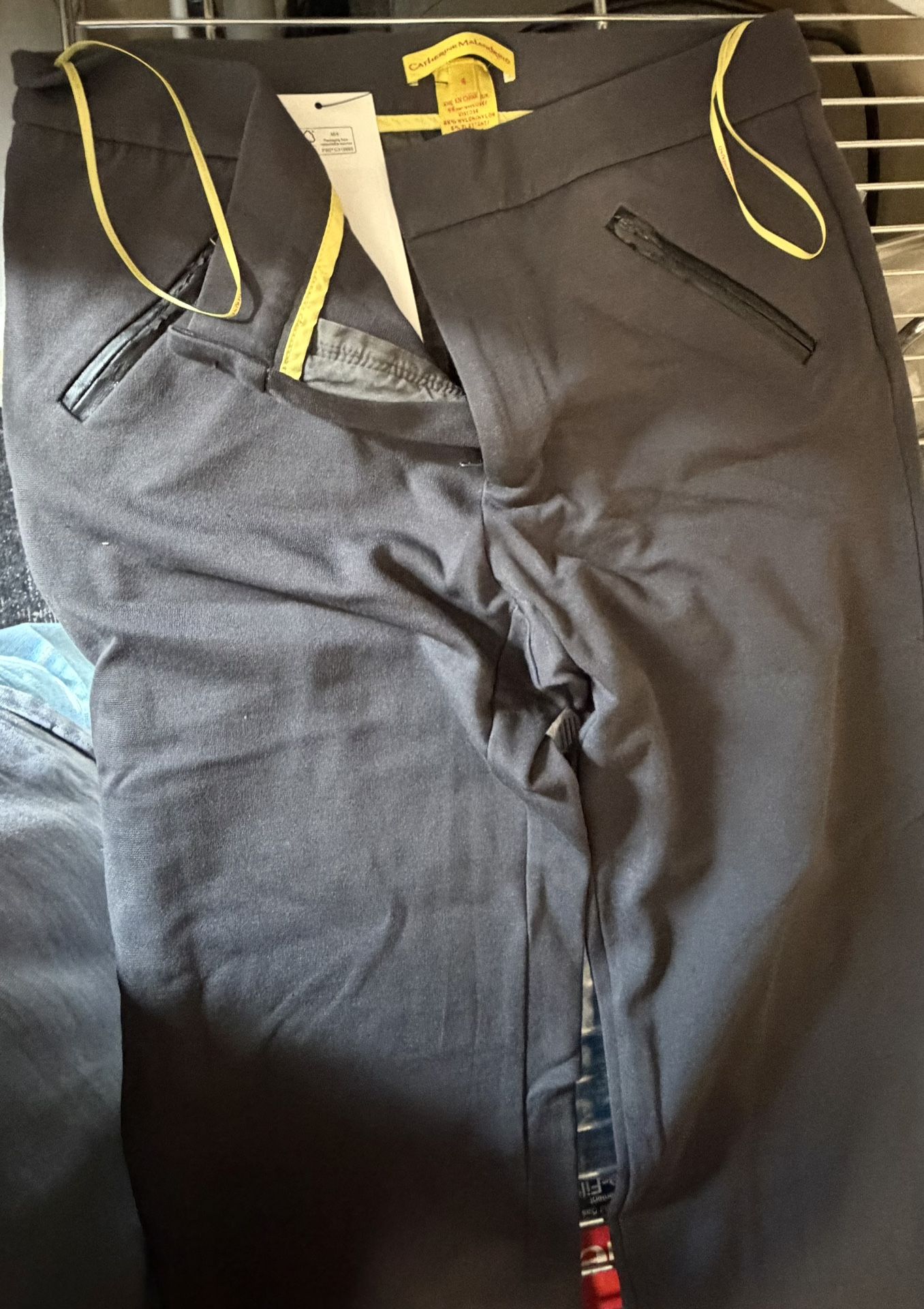 Catherine Malandrino pants. Dark grey color, size 4. - photo 4
