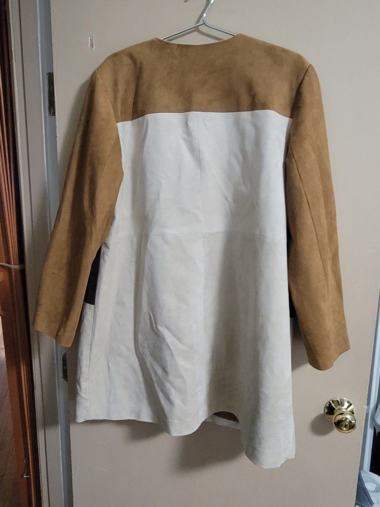 Black Label By Chico's Colorblock Jacket Size 3 - photo 2