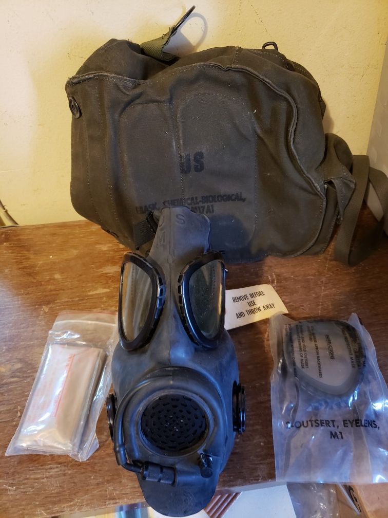 US Mask Chemical Biological Field M17A1