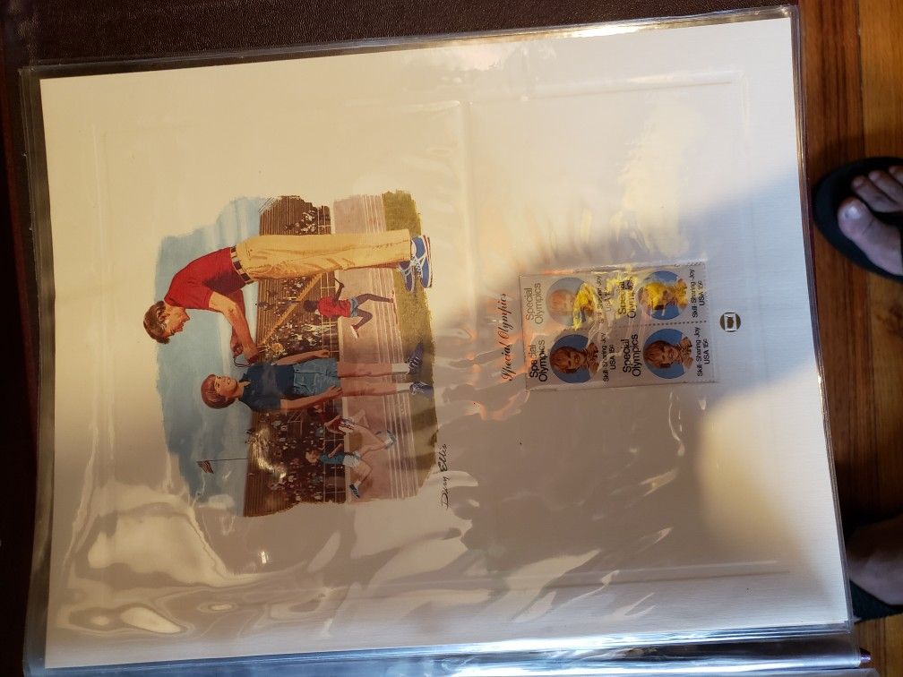 Stamp binder with stamps - photo 4