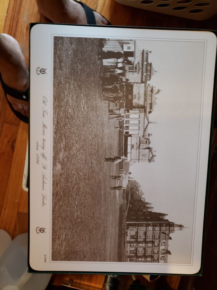 St Andrews Link Club House Placemats collection - photo 2