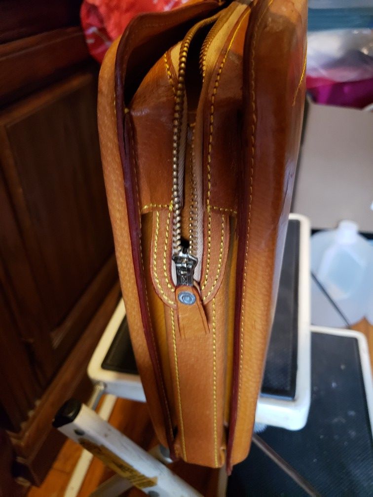 PotteryBarn Leather Briefcase - photo 5