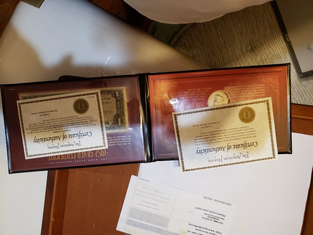 1957 Silver Certificate Set