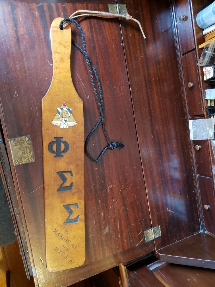 Spank Board 1963 University of Michigan