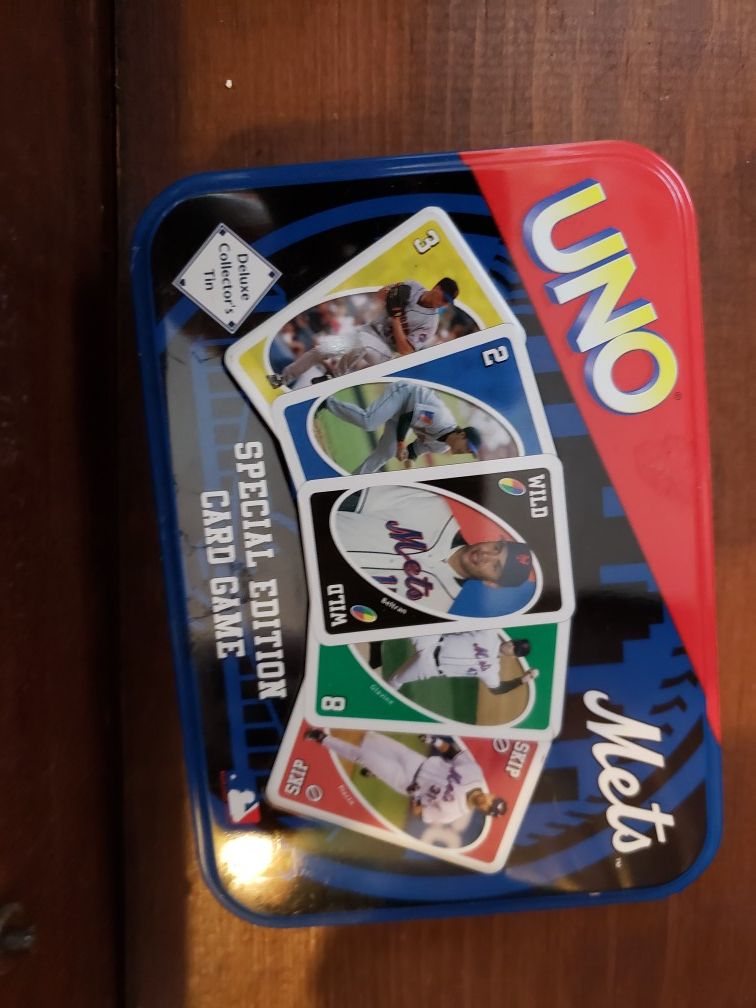 Mets Uno card game - photo 2