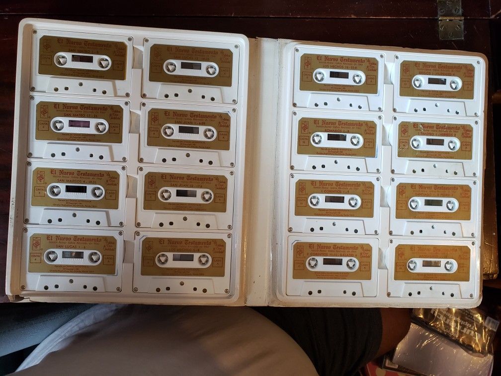 The New Testament on cassette tapes - photo 5