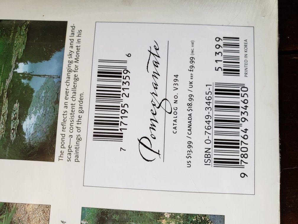 2007 Monet's Passion Calendar - photo 2