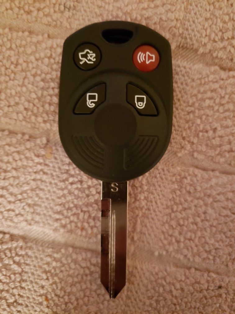 Uncut car key