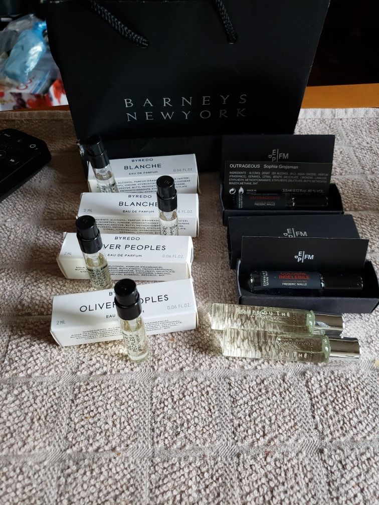 Barneys New York Perfume Samples - photo 2