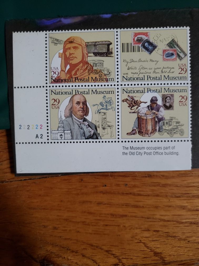 29 cents historical stamps