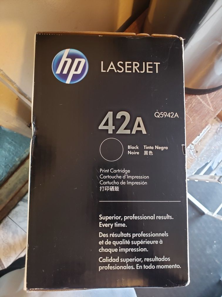 HP laserjet Black 42A print cartridge - photo 2