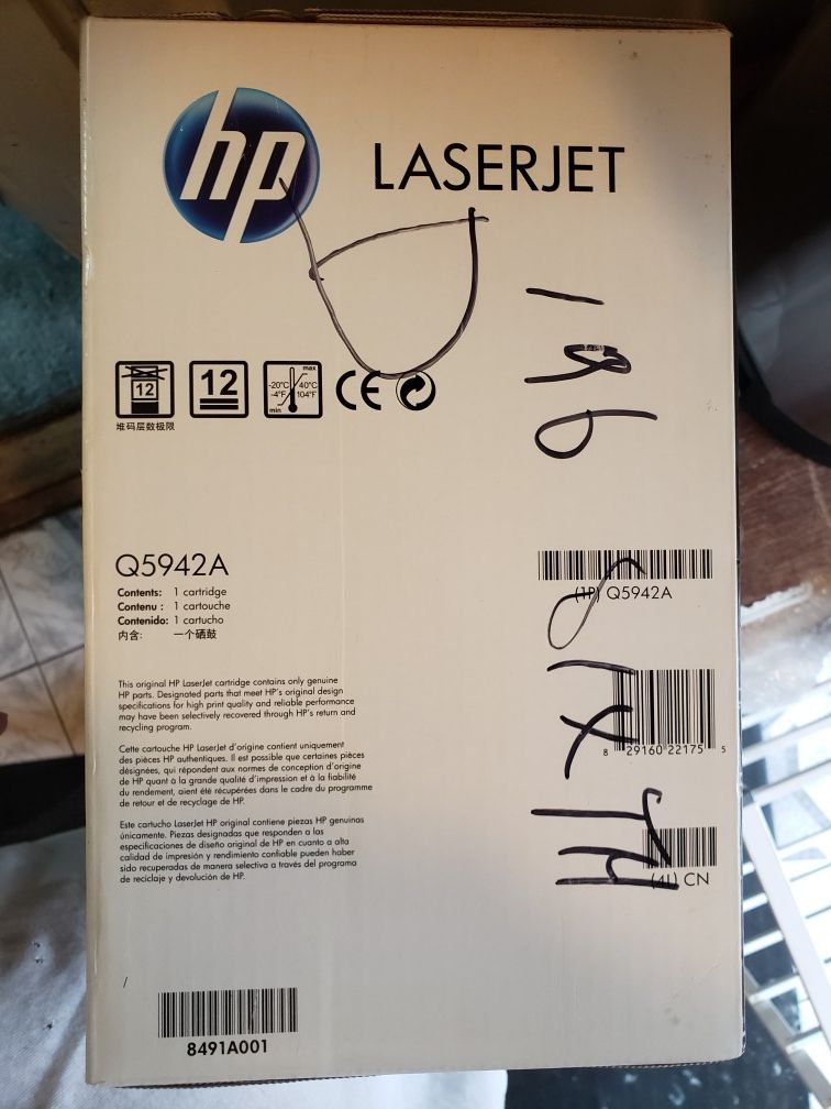 HP laserjet Black 42A print cartridge - photo 4