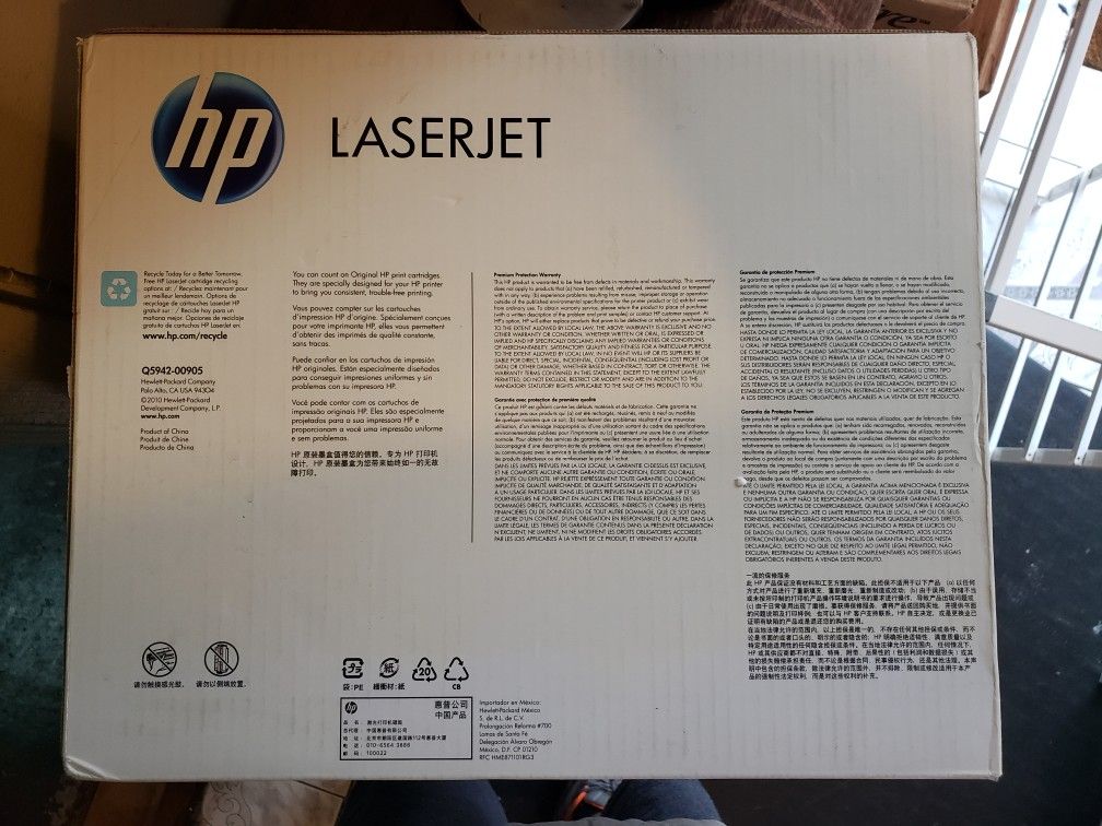 HP laserjet Black 42A print cartridge - photo 5
