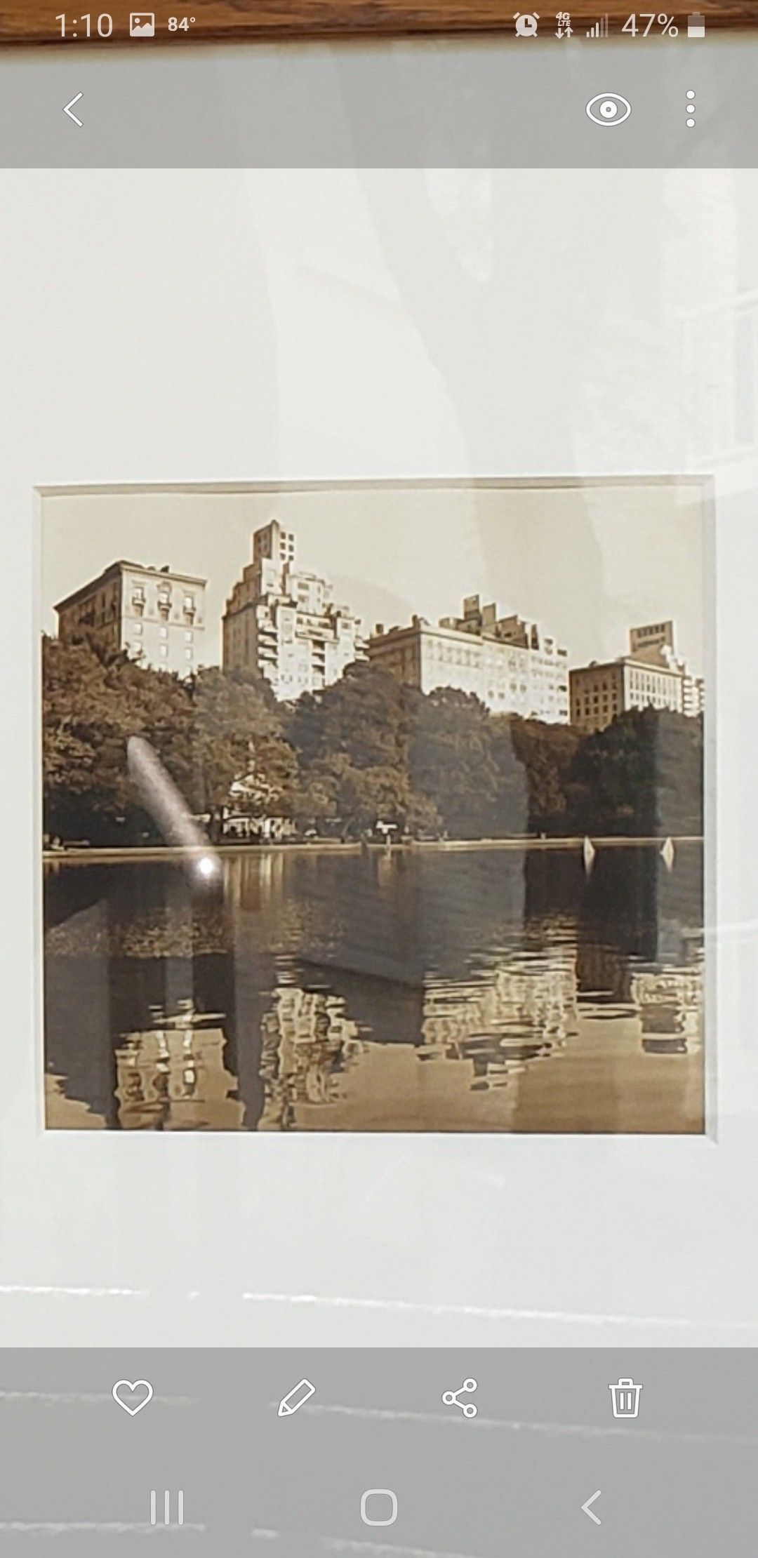 Large picture frame with Carnegie Hill pictures - photo 5