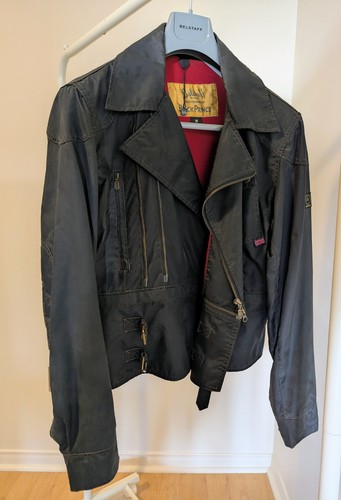 Vintage Belstaff Black Prince Waxed Jacket - Size M