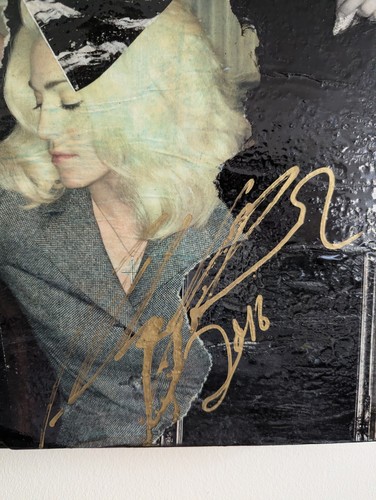 Original Mixed Media Madonna Fan Art Painting Chad Hughes 2016 - photo 5