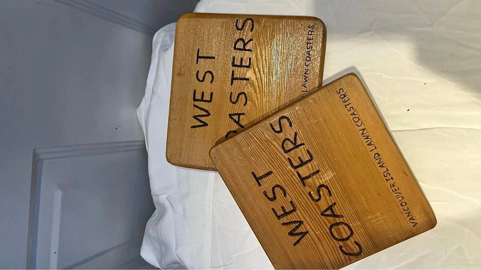 Vancouver Island Novelty Lawn Coasters