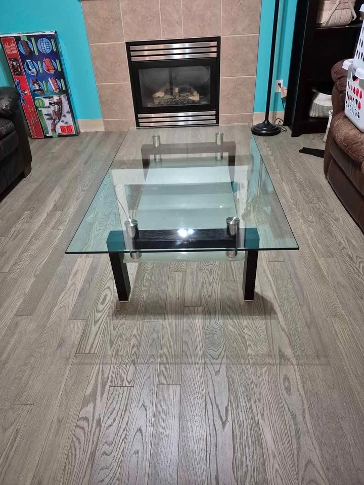 Extendable Glass Dining Table, Coffee Table and Side Table set - photo 5