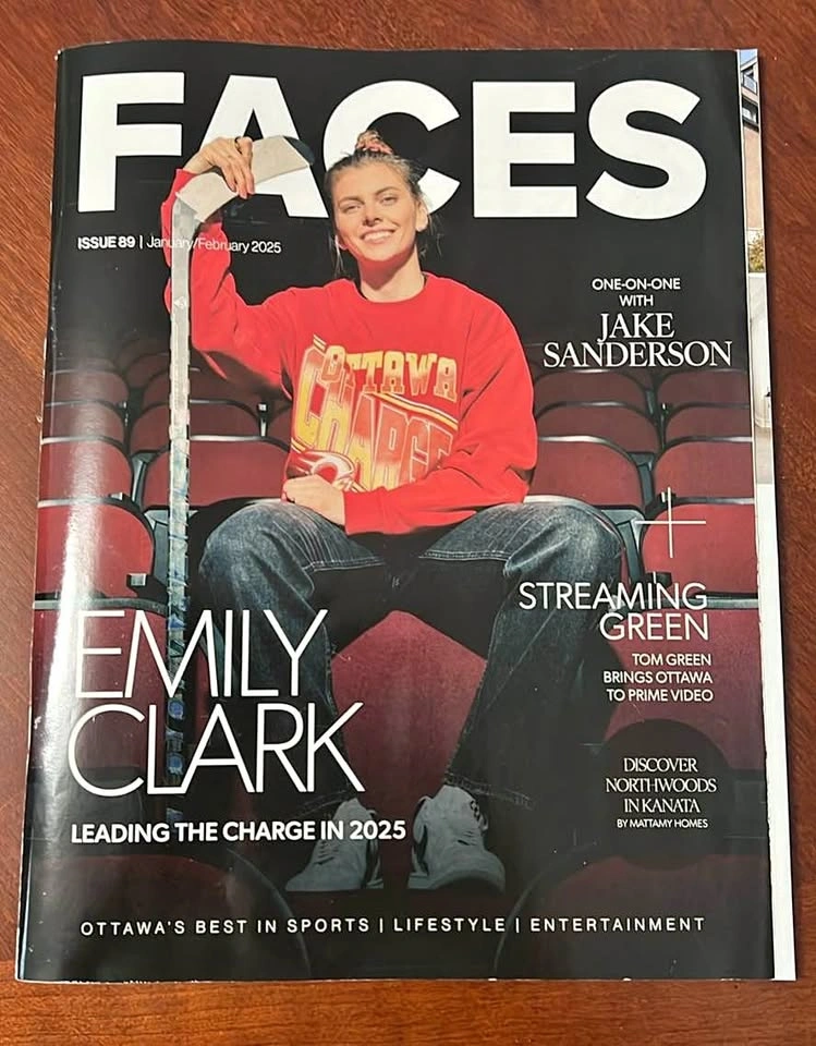 Emily Clark Faces magazine