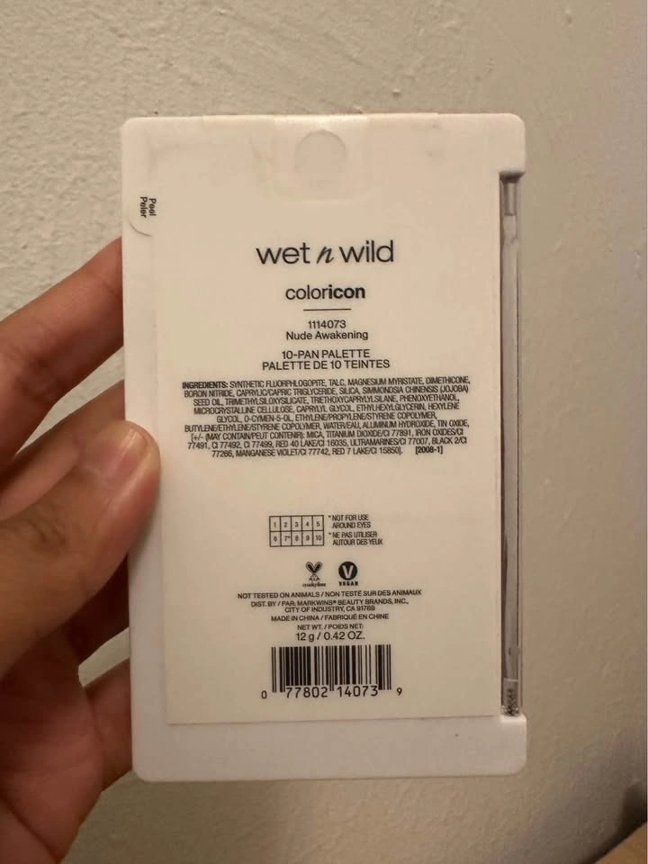 BNIB Wet n Wild Eyeshadow Palette - 10 Shades - photo 3
