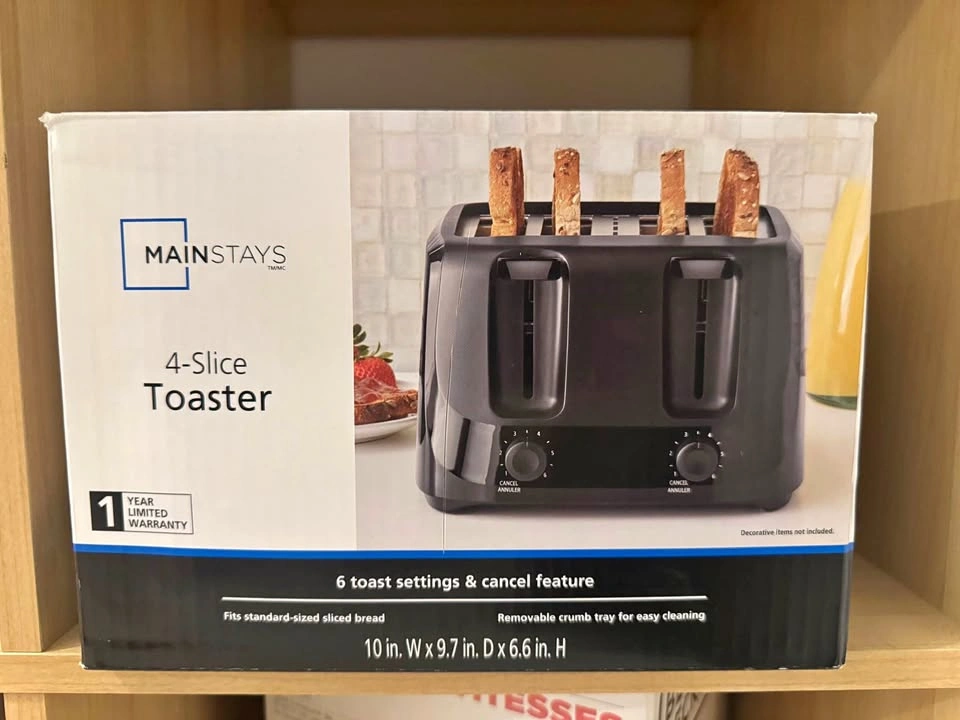 Mainstays 4-Slice Toaster