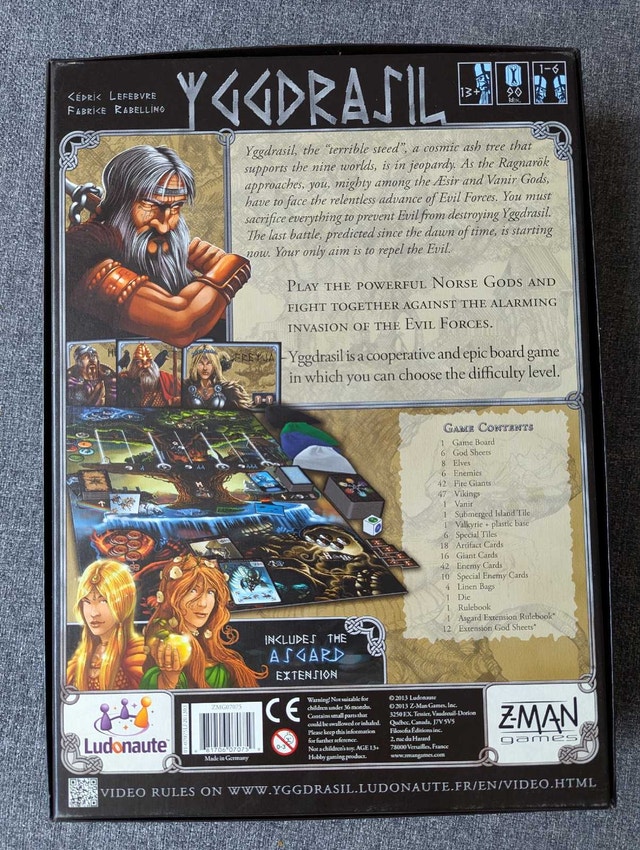 Z-Man Games Yggdrasil Board Game - photo 3