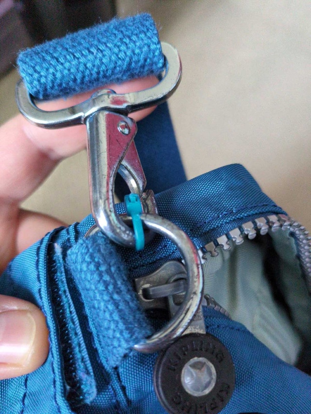 Kipling Blue Side Bag - photo 4