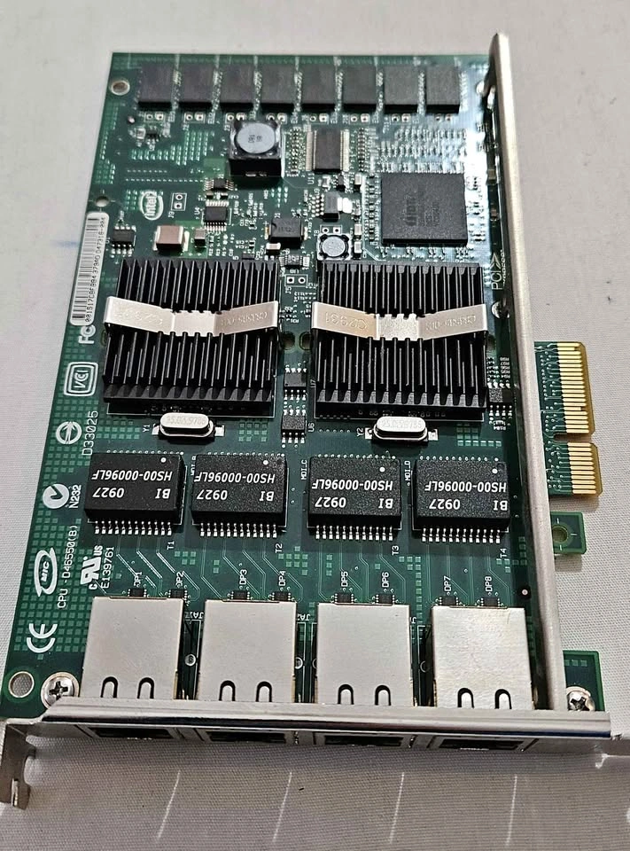 INTEL(R) PRO/1000 PT QUAD PORT Gigabit Ethernet Card EXP19404PT