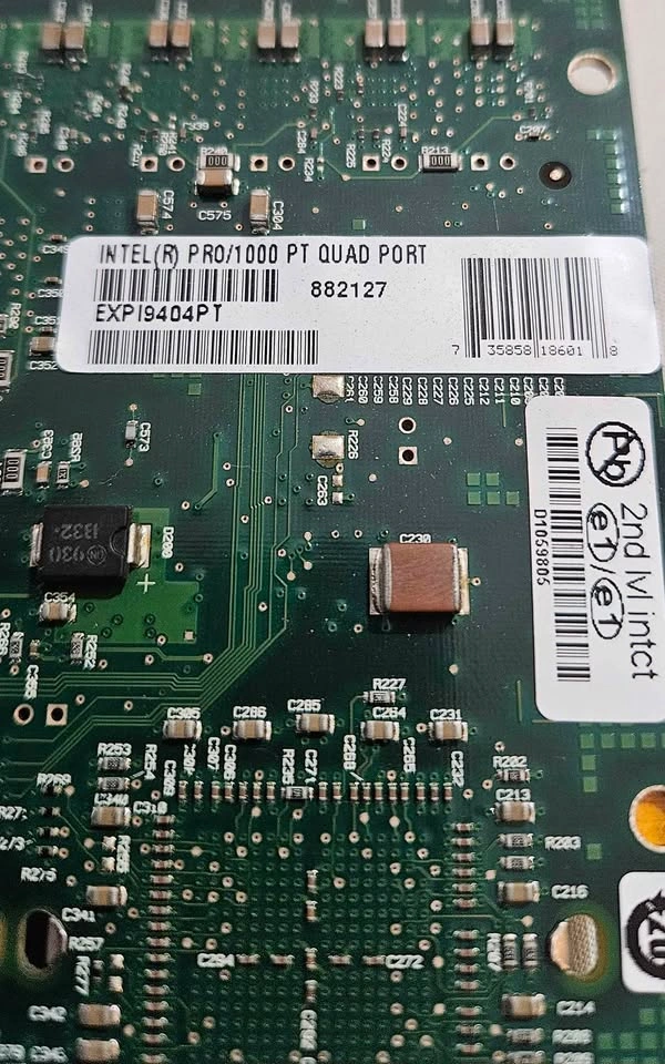 INTEL(R) PRO/1000 PT QUAD PORT Gigabit Ethernet Card EXP19404PT - photo 3