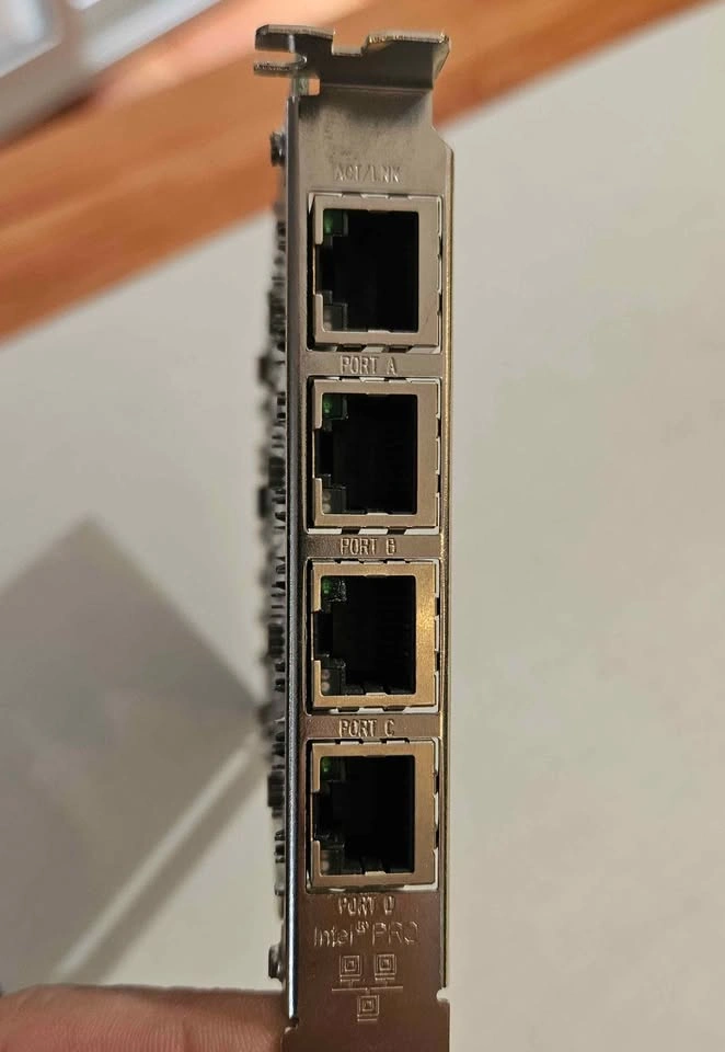 INTEL(R) PRO/1000 PT QUAD PORT Gigabit Ethernet Card EXP19404PT - photo 4