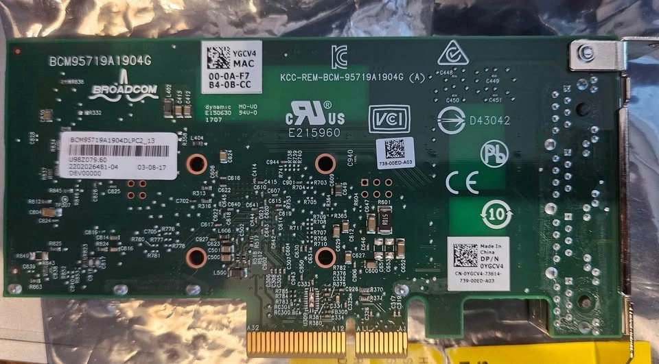 4 Port Gigabit Ethernet PCIe Card (3 available) - photo 3
