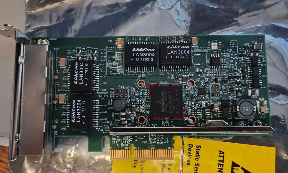 4 Port Gigabit Ethernet PCIe Card (3 available) - photo 4