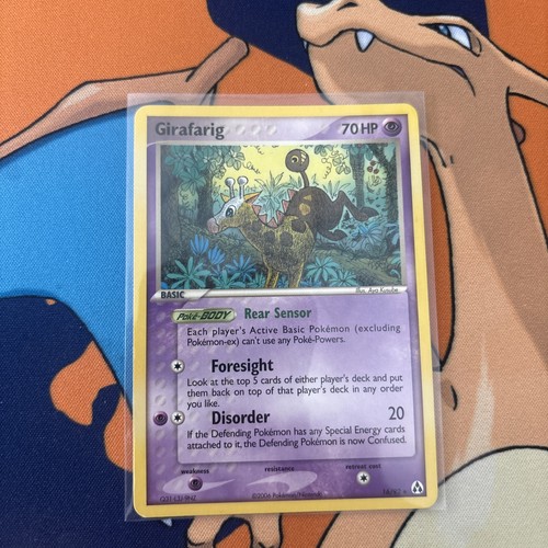 2006 POKEMON EX LEGEND MAKER #16/92 GIRAFARIG RARE LP - photo 3