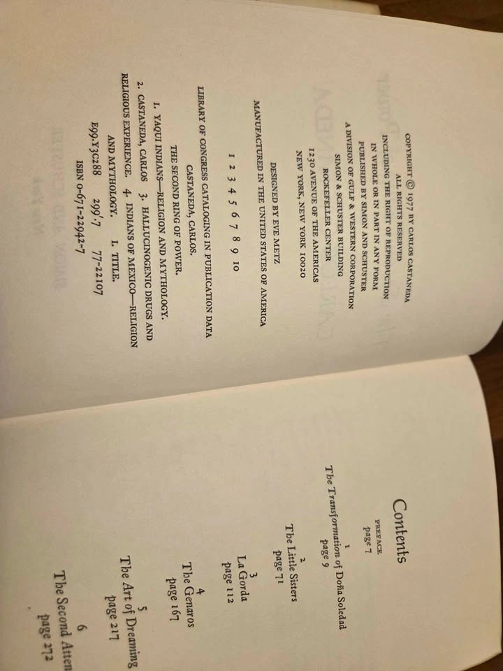 The Second Ring of Power - Carlos Castaneda 1977 First Edition - photo 4