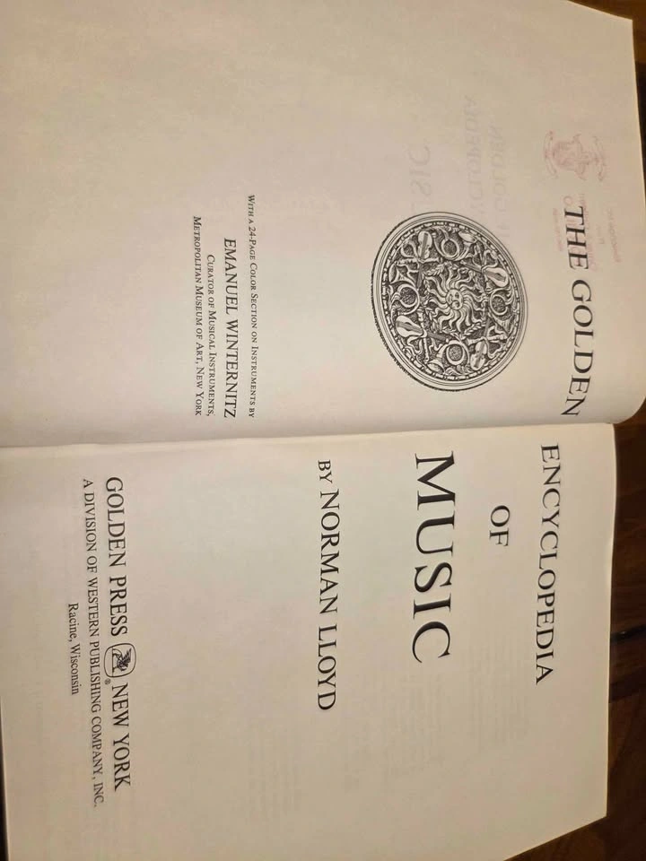 The Golden Encyclopedia of Music - Norman Lloyd, 1968 Original - photo 4