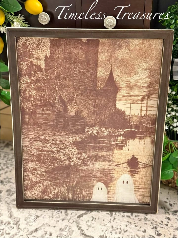 Rustic Ghost Canvas 16x20”