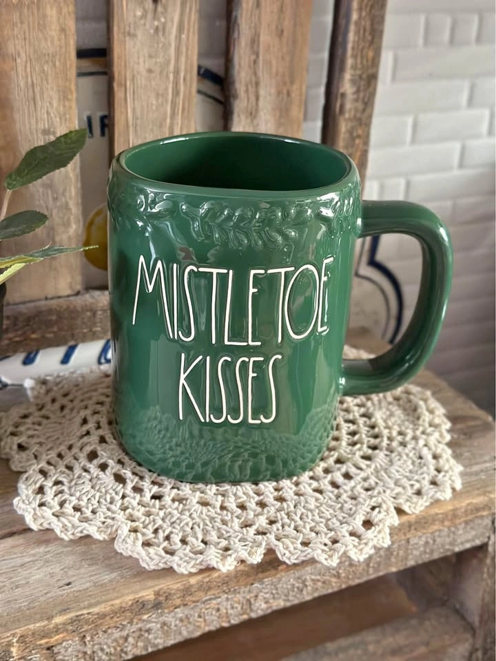 Rae Dunn Mistletoe Kisses