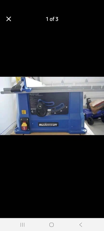 Mastercraft 15 Amp Table Saw - photo 3