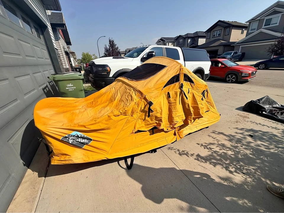 Treeline Tamarack Rooftop Tent with Annex