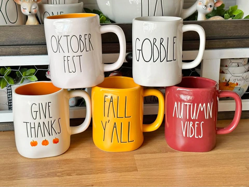 Rae Dunn Fall Mugs ($8/each)