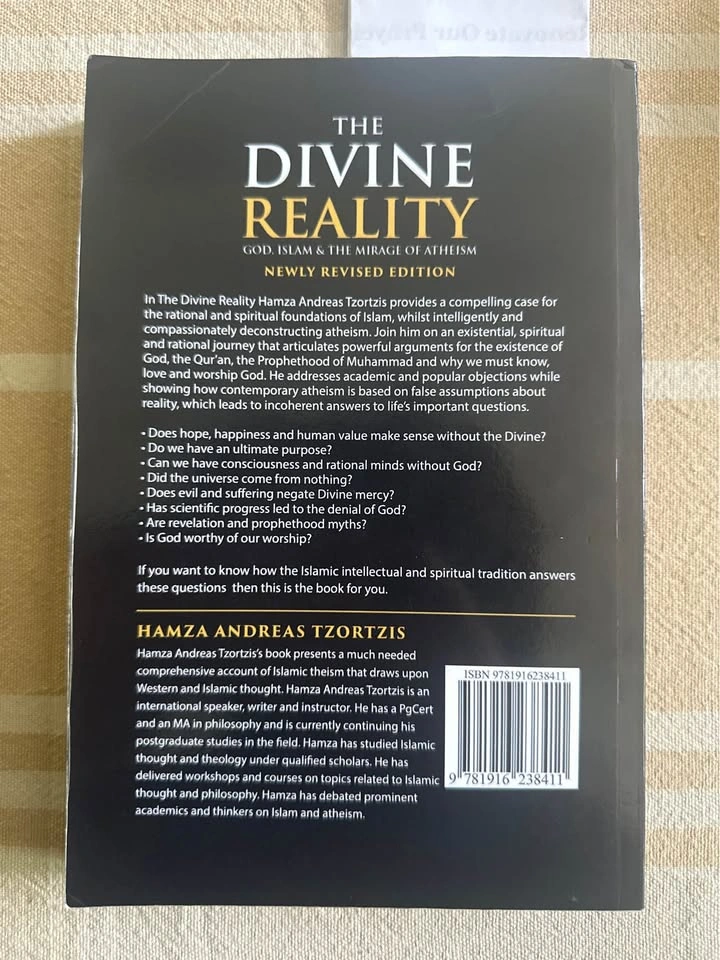 The Divine Reality: God, Islam & The Mirage of Atheism - photo 2