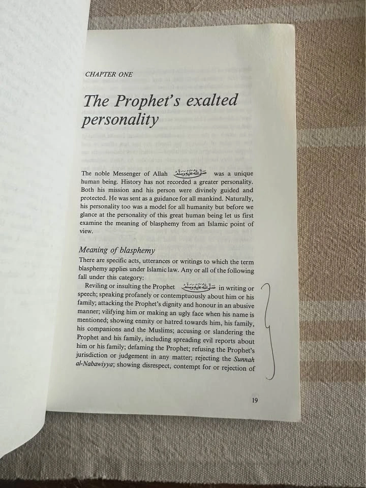 Verdict of Islamic Law on Blasphemy & Apostasy by Mohammad Asrar - photo 4