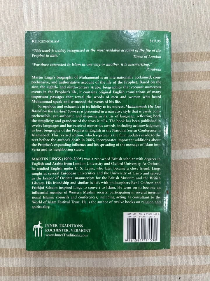 Muhammad: His Life Based on the Earliest Sources by Martin Lings - photo 2