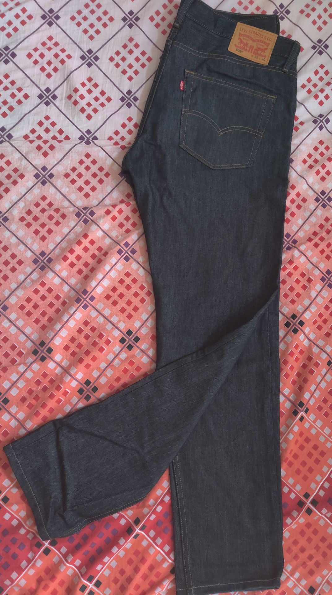 BRAND NEW Levi's 508 Dark Wash Jeans 32x30 - photo 2