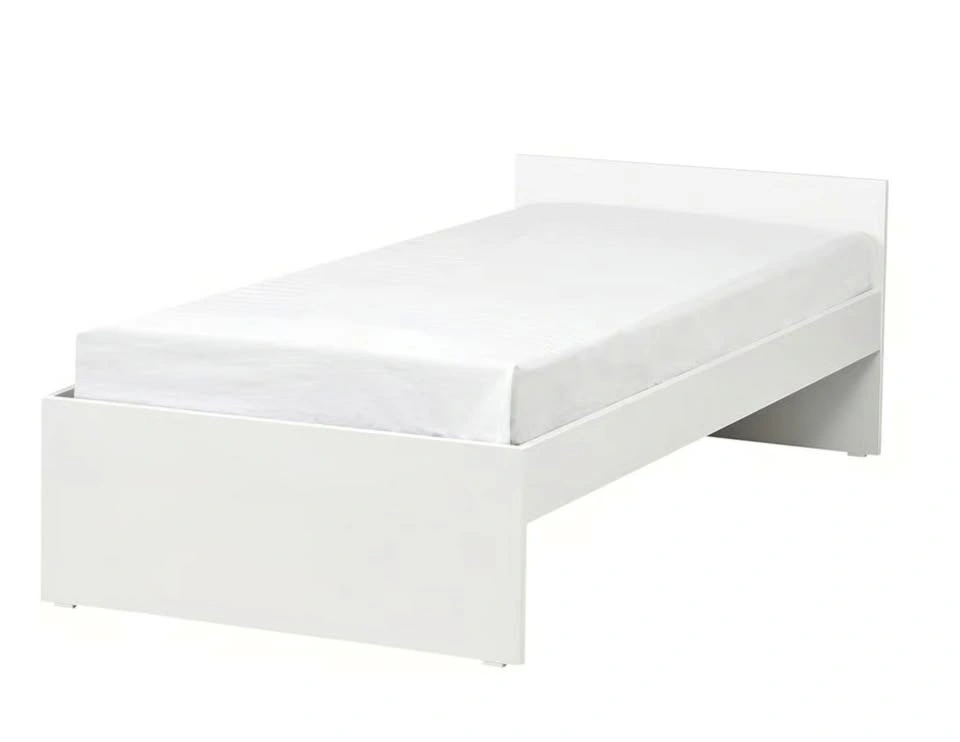 IKEA VIHALS Twin Bed Frame + Slatted Base - White